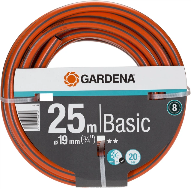 Шланг Gardena Basic д.19 мм (3/4") 25 м (18143-29.000.00) - изображение 3