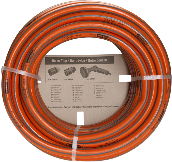 Шланг Gardena Basic д.19 мм (3/4") 25 м (18143-29.000.00) - изображение 4
