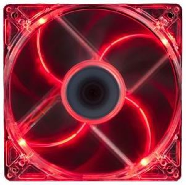 Система охлаждения ATcool 12025 Led Fan Red DC sleeve fan (15278) - изображение 1
