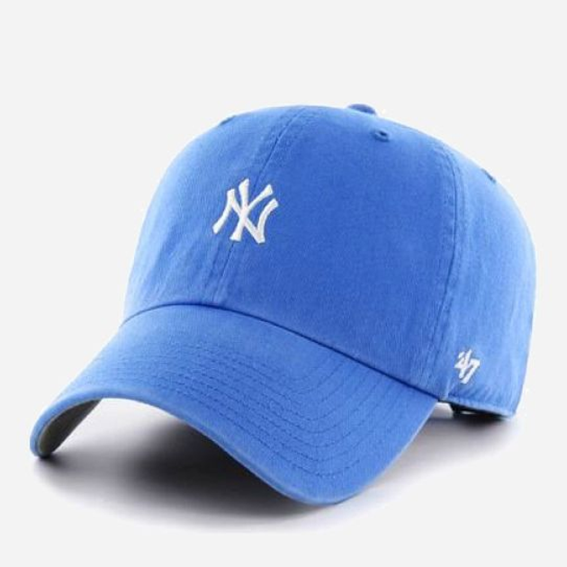 Кепка 47Brand La Dodgers Base Runner B-BSRNR17GWS-BZ One Size Темно-блакитна (192915053469)