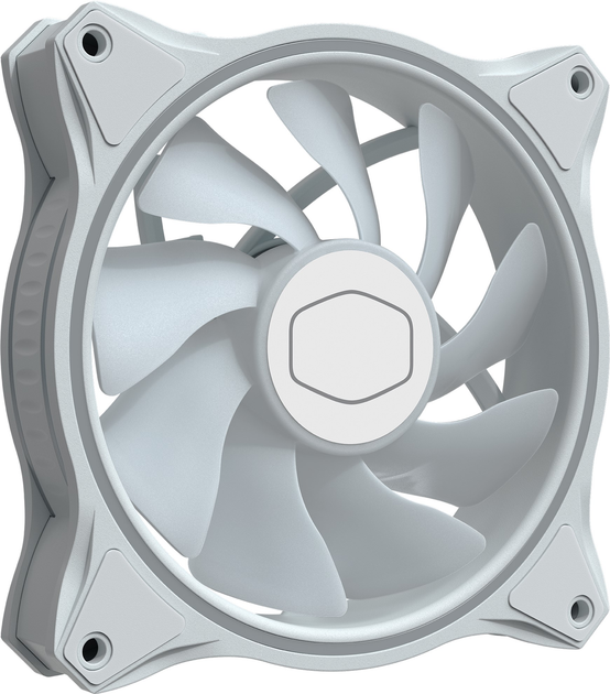 Набор вентиляторов для корпуса Cooler Master MasterFan MF120 Halo 3in1 White Edition (MFL-B2DW-183PA-R1) - изображение 7