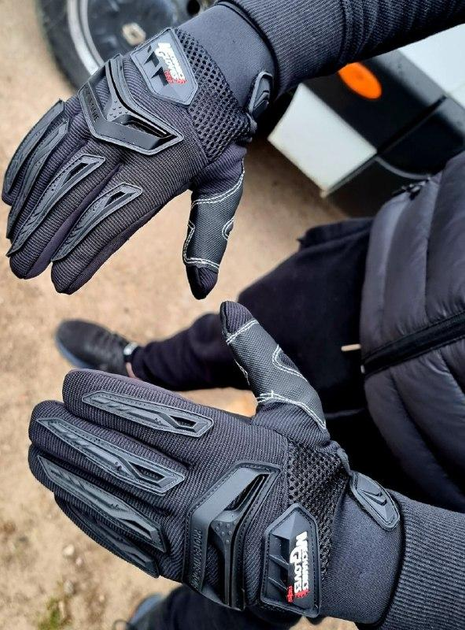 Тактические перчатки рукавицы защитные Военная Тактические перчатки Черный XL - изображение 1