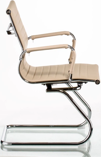 Кресло офисное Special4You Solano office artleather beige (E5906) - изображение 4