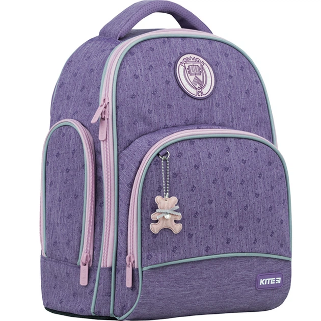 Рюкзак полукаркасный Kite Education College Line girl K22-706S-1 880 г 36x29x16.5 см сиреневый - изображение 2