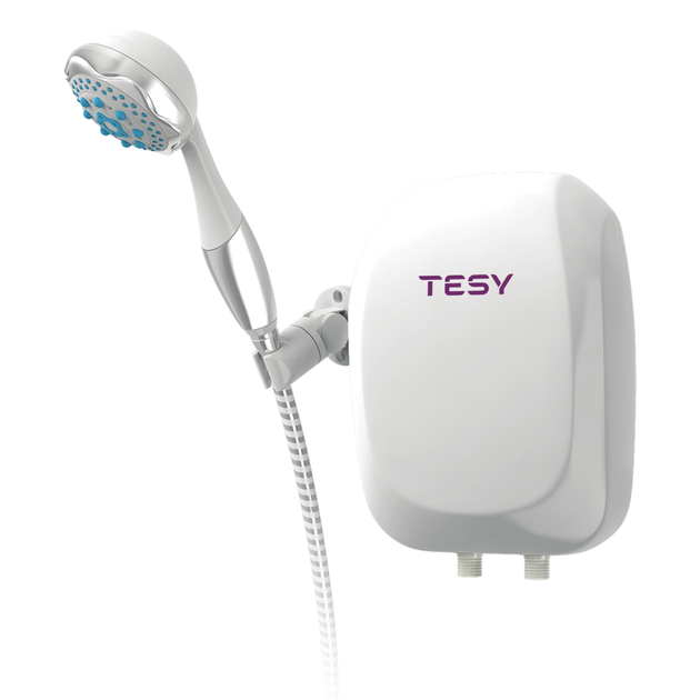 Проточный водонагреватель Tesy с душевой лейкой 5,0 кВт (IWH50X02BAH ...