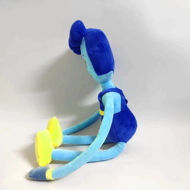 Хаги Ваги Папа длинные ноги Huggy Wuggy Мягкая игрушка обнимашка монстрик (poppy playtime) 40 см цвет Cиний - изображение 4