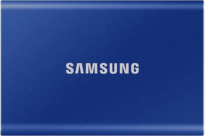 Dysk SSD Samsung Portable SSD T7 1TB USB 3.2 Type-C (MU-PC1T0H/WW) External Blue - Zdjęcie 1 Dysk SSD Samsung Portable SSD T7 1TB USB 3.2 Type-C (MU-PC1T0H/WW) External Blue - obraz 1
