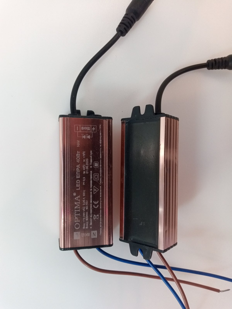 LED эпра- драйвер Optima 36-40Вт. Вход 200-240v 025А 50Hz., Выход 600mA 50-60V - изображение 3