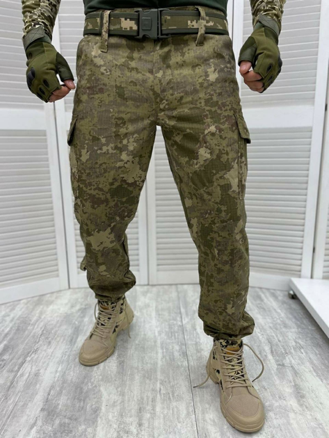 Штани армійські камуфляжні літні XL - зображення 1