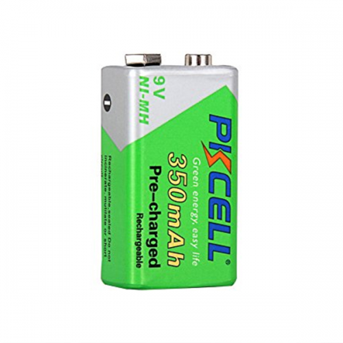 Аккумулятор PKCELL 9V / 350mAh, крона, NiMH Rechargeable Battery, 1 штука в блистере цена за блистер Q10 - Фото 1 Аккумулятор PKCELL 9V / 350mAh, крона, NiMH Rechargeable Battery, 1 штука в блистере цена за блистер Q10 - изображение 1