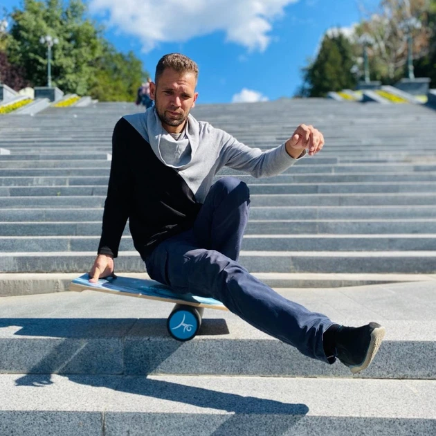 Балансборд InGwest Spiral CL (Balance Board Training System) с прорезиненным роллером (66407415 bb-classic-spiral-cl) - изображение 13