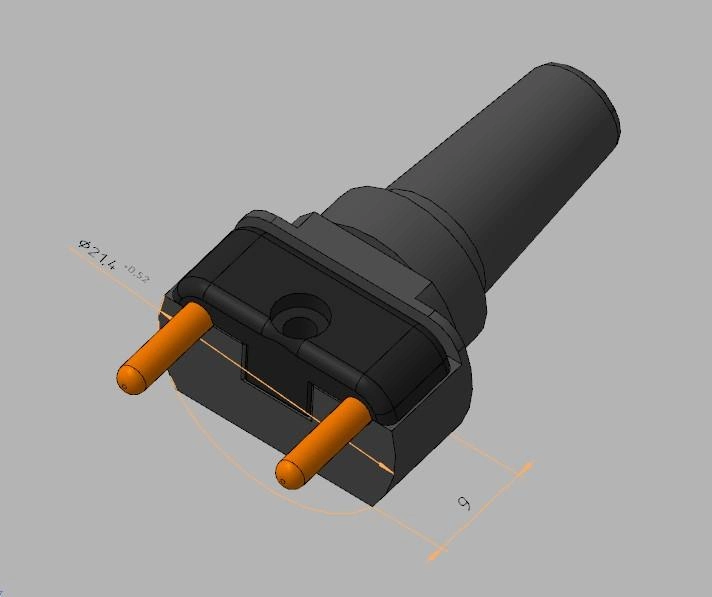 Вилка STRONG, Mikro NX для ремонта витого провода микромотора LUMED SERVICE LU-01902 - изображение 2