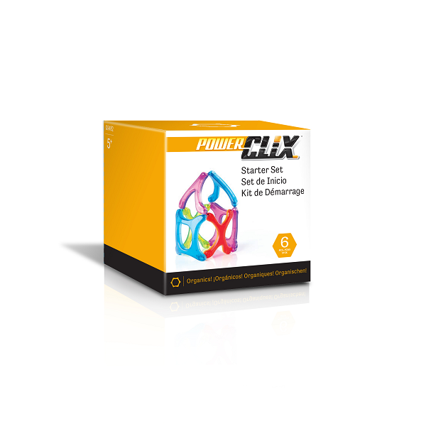 Конструктор Guidecraft PowerClix Organics Базовый набор, 6 деталей (G9482) - Фото 1 Конструктор Guidecraft PowerClix Organics Базовый набор, 6 деталей (G9482) - изображение 1