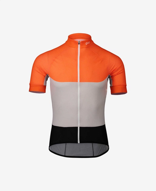 Велоджерси POC Essential Road Light Jersey S Чорний-Помаранчевий - Фото 1 Велоджерси POC Essential Road Light Jersey S Чорний-Помаранчевий - изображение 1