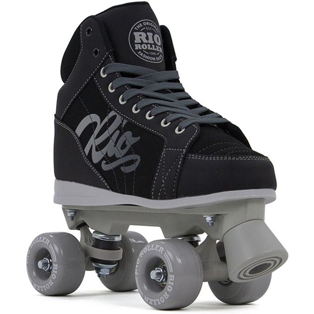 Ролики Rio Roller Lumina 38 Чорний-Сірий 