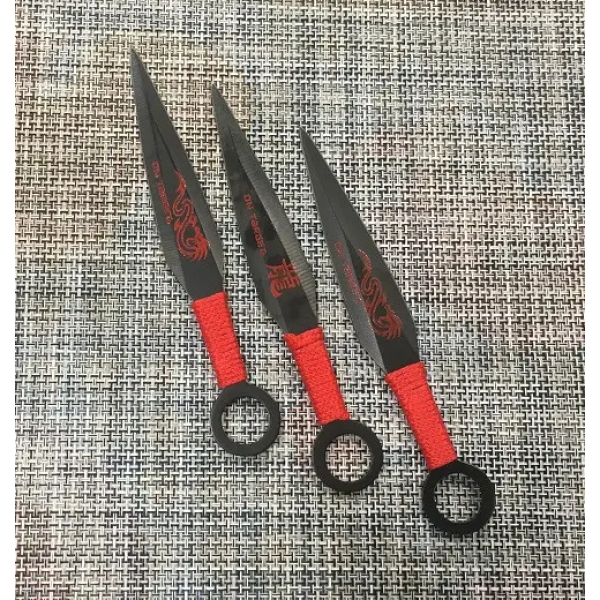 Набор антибликовых ножей для метания - 3 штуки - 15 см XSteel AK34 - изображение 2