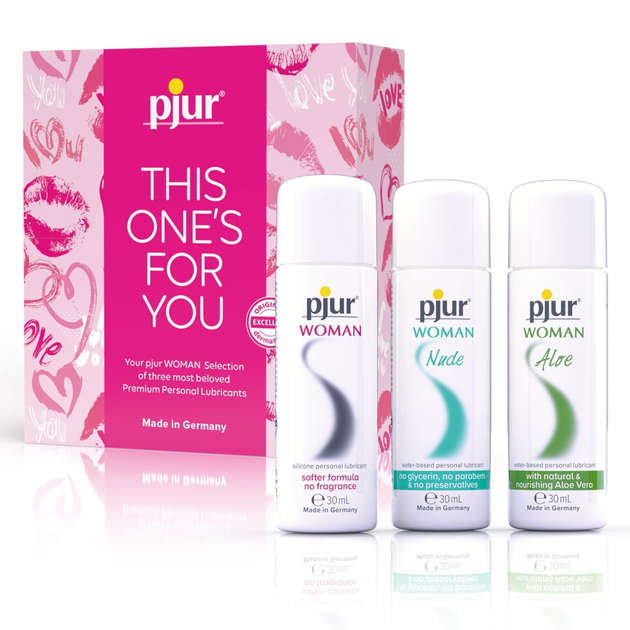Набор смазок pjur Woman Selection - THIS ONE'S FOR YOU, 3 вида смазок ...