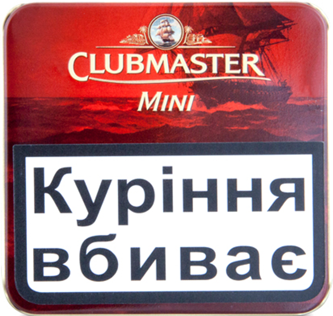 Сигарили (міні-сигари) Clubmaster Mini Red 20 шт. (4000862232409_n ...
