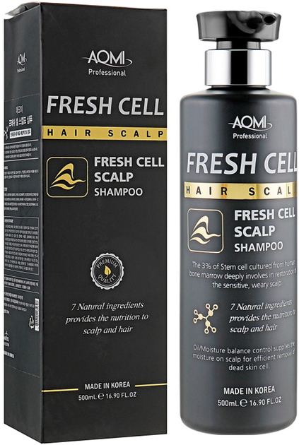 Шампунь против выпадения волос Aomi Fresh Cell Hair Scalp Shampoo 500 ...