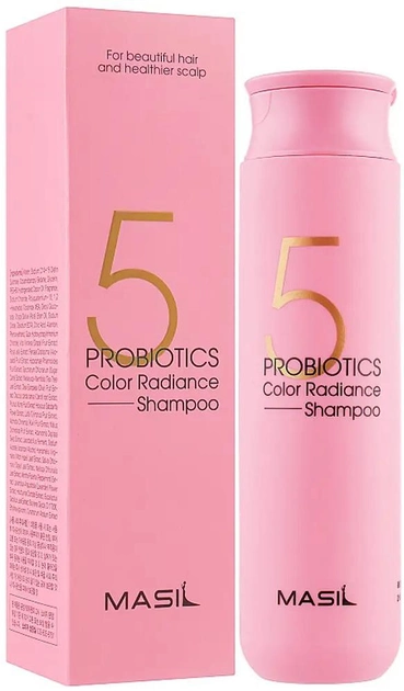Акция на Шампунь для захисту кольору Masil 5 Probiotics Color Radiance Shampoo з пробіотиками 300 мл от Rozetka