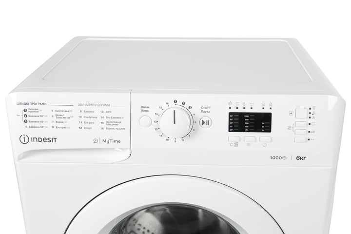 Стиральная машина узкая Indesit OMTWSA 61052 W UA - изображение 6