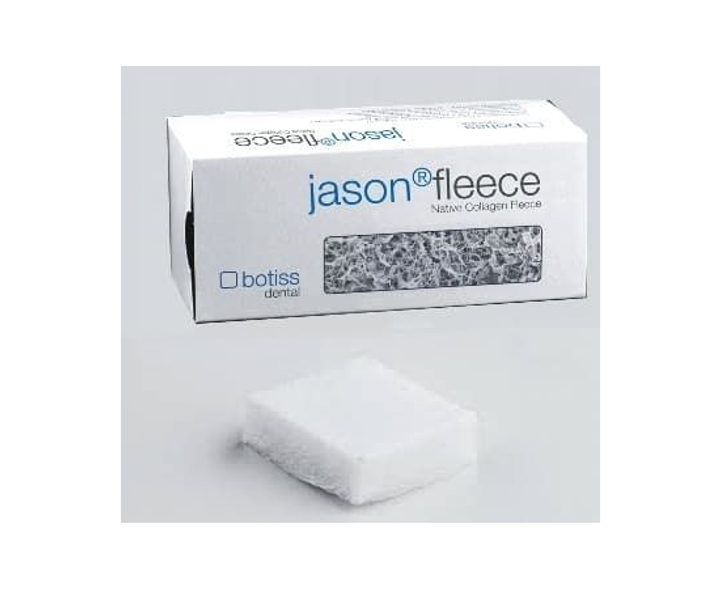 Jason Fleece натуральна губка, що резорбується 20 х 20мм 1шт (20х20 (1шт), Botiss, кістка), 9110-0992 - зображення 1
