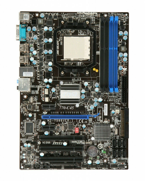Материнская плата Socket AM3 MSI 770-C45 ( MS-7599 ) 125W ( sAM3, DDR3 ...