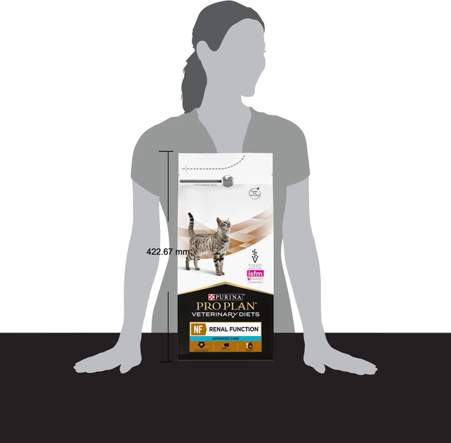 Сухий дієтичний корм для дорослих кішок Purina PRO PLAN VETERINARY DIETS NF Renal Function Advanced Care для підтримки функції нирок 1.5 кг (7613287886347/ 7613287886279) - зображення 5