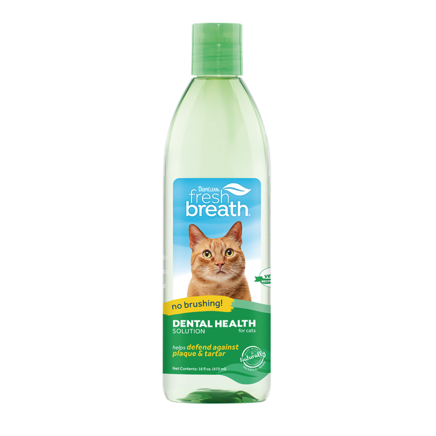 Добавка в воду Tropiclean Oral Care Water Additive для кошек для гигиены полости рта 473 мл 001152 - Фото 1 Добавка в воду Tropiclean Oral Care Water Additive для кошек для гигиены полости рта 473 мл 001152 - изображение 1