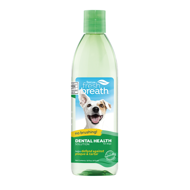 Добавка в воду Tropiclean Oral Care Water Additive для собак для гигиены полости рта 473 мл 001015 - Фото 1 Добавка в воду Tropiclean Oral Care Water Additive для собак для гигиены полости рта 473 мл 001015 - изображение 1