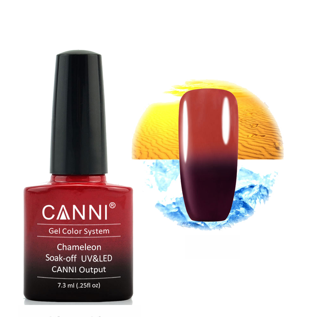 Термо гель-лак CANNI 342 вишневый - красный, 7,3 ml от продавца: BEAUTY ...