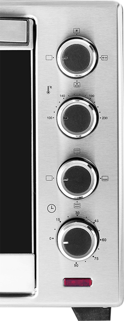 Электродуховка ECG ET 20482 Stainless 48 л - Фото 4 Электродуховка ECG ET 20482 Stainless 48 л - изображение 4
