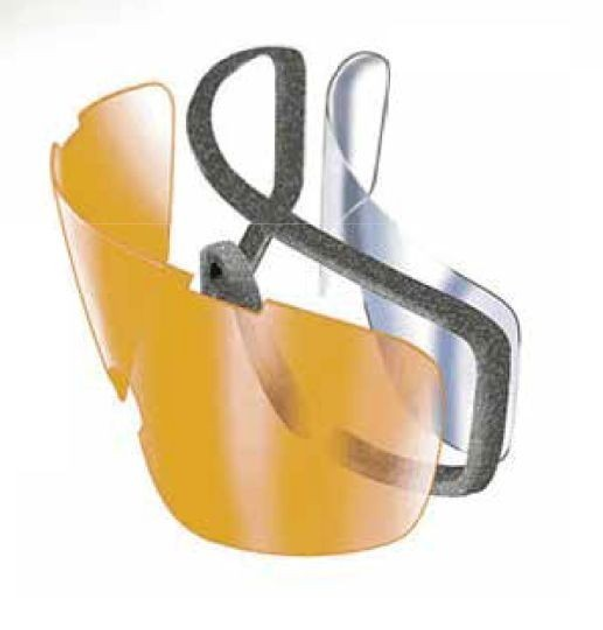 Баллистические очки-маска Pyramex V2G-XP (clea) - изображение 2