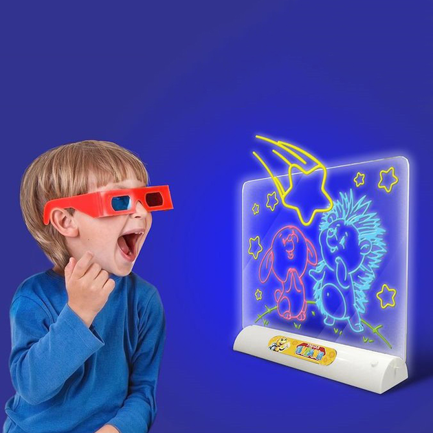 Дошка-планшет 3Д для малювання 3D Magic Drawing Board – фото, відгуки ...
