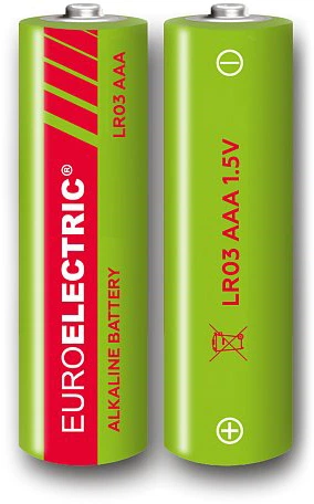 Батарейки щелочные Euroelectric AAA LR03 1.5 V blister 2 шт (BL-AAA-EE(2)) - Фото 2 Батарейки щелочные Euroelectric AAA LR03 1.5 V blister 2 шт (BL-AAA-EE(2)) - изображение 2