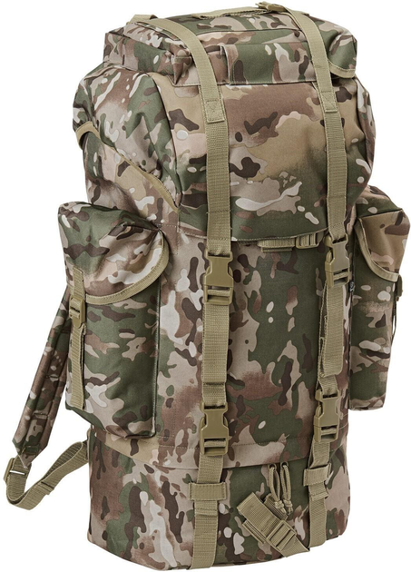 Військовий тактичний рюкзак Brandit Battle tactical camo мультикам 65 л - зображення 1