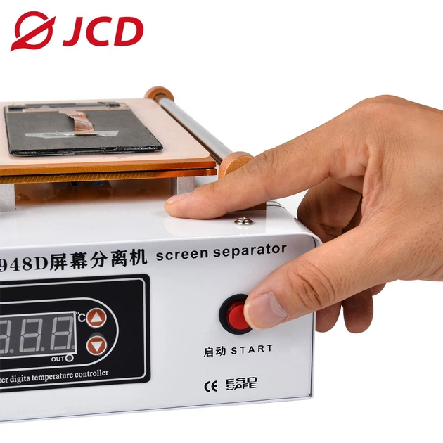 LCD separator-підігрівач JCD 948D дисплеїв 7 дюймів, Машина для поділу РК-екранів Білий (101424) - зображення 2