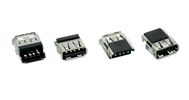 Разъем для ноутбука USB №78. Разъем USB Type A, нанесена маркировка ...
