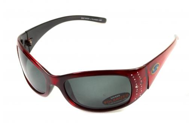 Окуляри поляризаційні BluWater Biscayene Red Polarized (gray) сірі - зображення 1