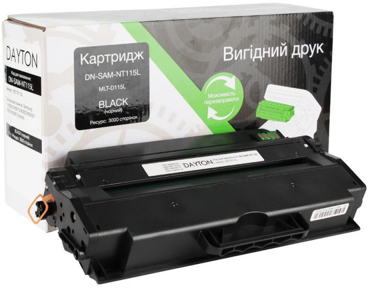 Картридж Dayton для Samsung MLT-D115L (DN-SAM-NT115L) - Фото 1 Картридж Dayton для Samsung MLT-D115L (DN-SAM-NT115L) - зображення 1