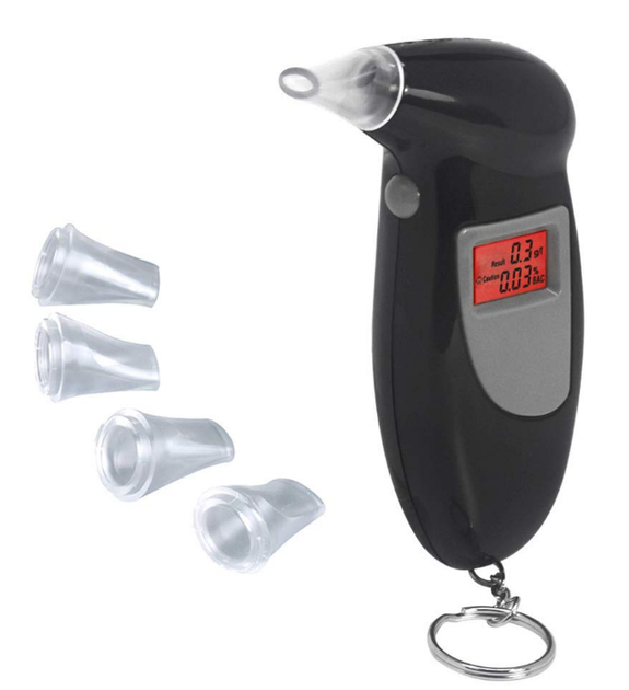 Алкотестер портативный карманный Alcohol test MW-2 (5154) - изображение 2