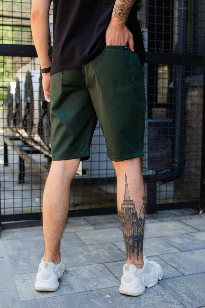 Шорти Джоггери Without Man XL Dark Green - Фото 4 Шорти Джоггери Without Man XL Dark Green - изображение 4