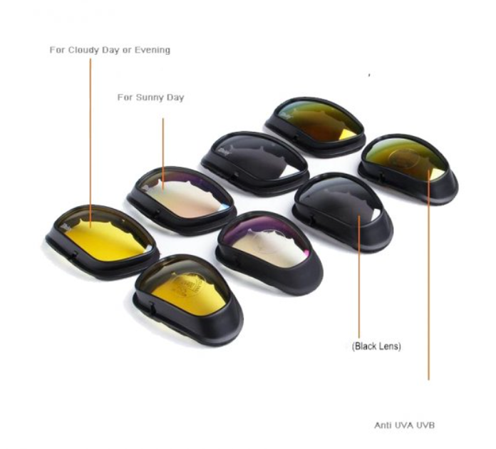Тактичні окуляри DAISY С5 з поляризацією, 4 комплекти змінних лінз - зображення 2