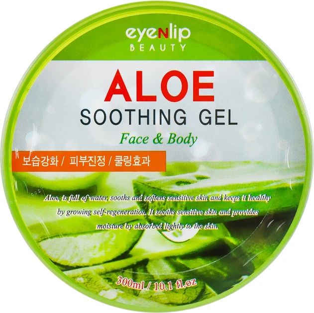 Универсальный гель с алоэ вера - Eyenlip Aloe Soothing Gel 300ml (602179-58102) - изображение 3