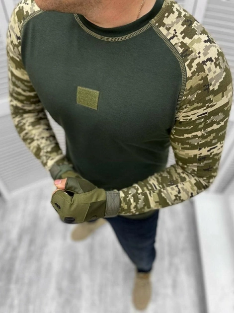Рубашка тактическая кофта с длинным рукавом армейская S - изображение 1