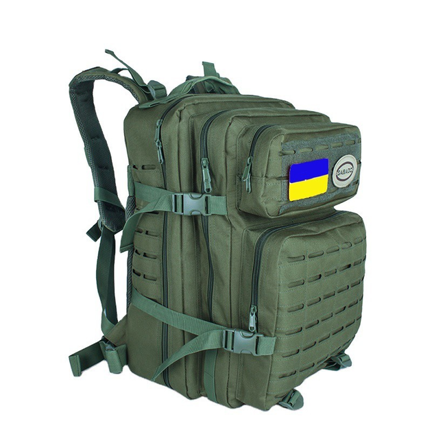 Рюкзак тактический штурмовой 40 L олива - изображение 1