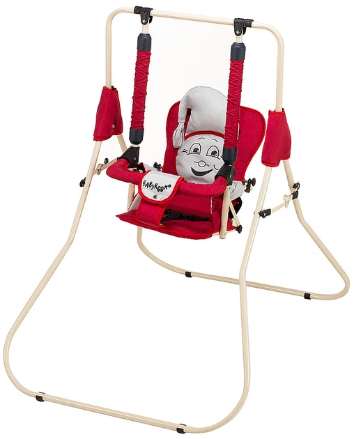 Качель Babyroom Casper красный / светло-серый - Фото 1 Качель Babyroom Casper красный / светло-серый - изображение 1