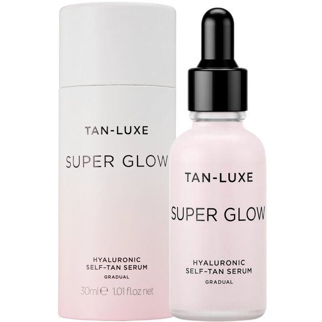 Сыворотка-автозагар с гиалуроновой кислотой Tan Luxe Super Glow Hyaluronic Self-Tan Serum 30 мл - изображение 2