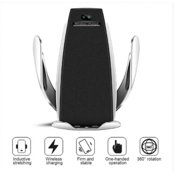 Зарядное беспроводное устройство Penguin Smart Sensor S5 Черный матовый (D-2019090098) - Фото 3 Зарядное беспроводное устройство Penguin Smart Sensor S5 Черный матовый (D-2019090098) - изображение 3
