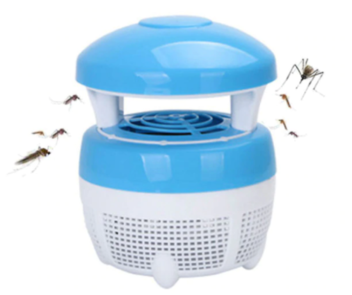 Гуманная ловушка для всех насекомых в виде корзинки Mosquito Killer Lamp, синяя - Фото 1 Гуманная ловушка для всех насекомых в виде корзинки Mosquito Killer Lamp, синяя - изображение 1